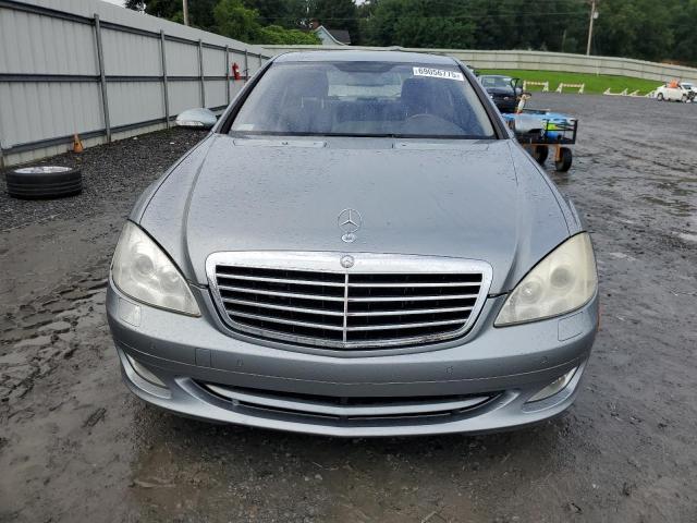 WDDNG86X48A177991 - 2008 MERCEDES-BENZ S 550 4MATIC BLUE photo 5