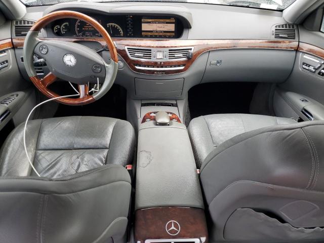 WDDNG86X48A177991 - 2008 MERCEDES-BENZ S 550 4MATIC BLUE photo 8
