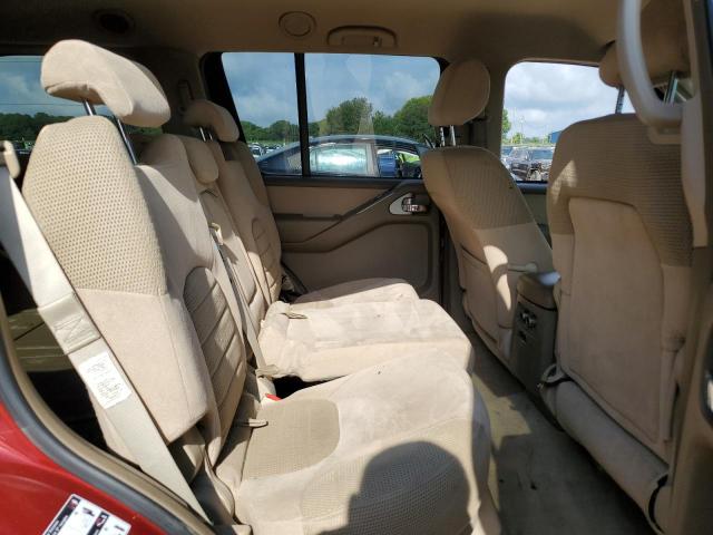 5N1AR18U36C674041 - 2006 NISSAN PATHFINDER LE RED photo 11