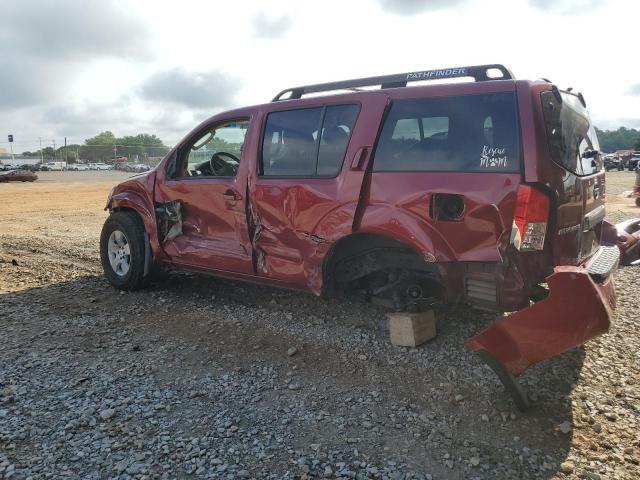5N1AR18U36C674041 - 2006 NISSAN PATHFINDER LE RED photo 2
