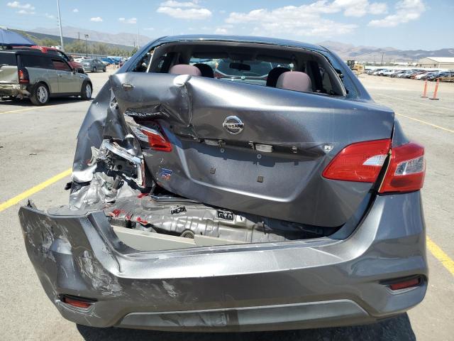 3N1AB7AP0JY318939 - 2018 NISSAN SENTRA S GRAY photo 6