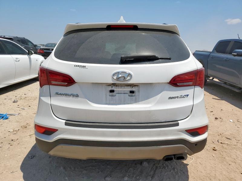 5NMZU4LA6JH075536 - 2018 HYUNDAI SANTA FE S თეთრი ფოტო 6