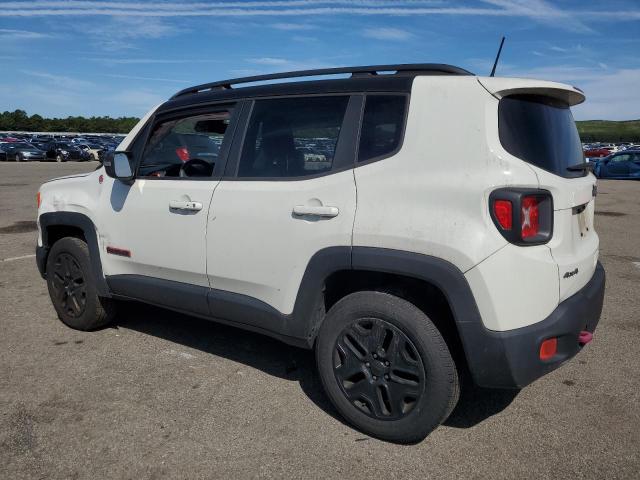 ZACCJBCB1JPJ03665 - 2018 JEEP RENEGADE TRAILHAWK WHITE photo 2