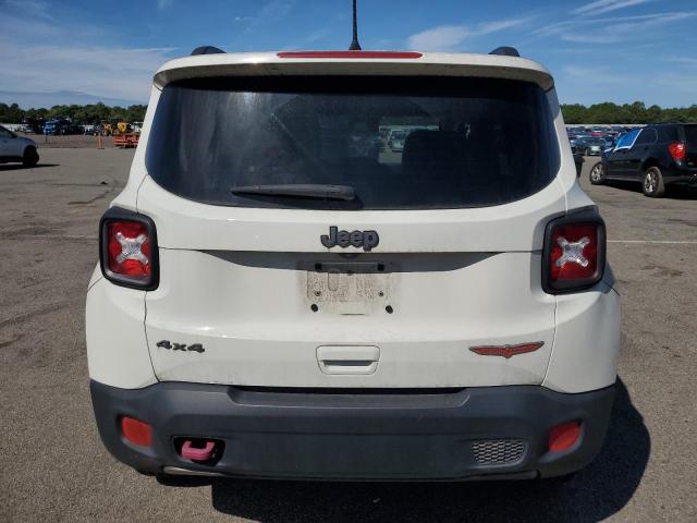 ZACCJBCB1JPJ03665 - 2018 JEEP RENEGADE TRAILHAWK WHITE photo 6