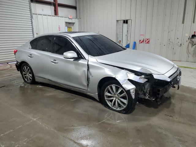 JN1BV7AR5FM404156 - 2015 INFINITI Q50 BASE SILVER photo 4