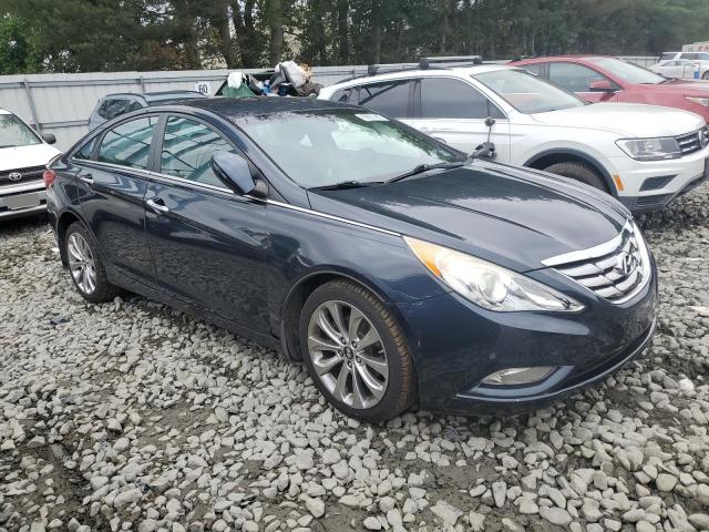 5NPEC4AC6DH506471 - 2013 HYUNDAI SONATA SE ლურჯი ფოტო 4