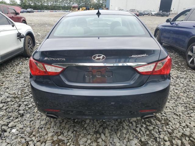 5NPEC4AC6DH506471 - 2013 HYUNDAI SONATA SE ლურჯი ფოტო 6