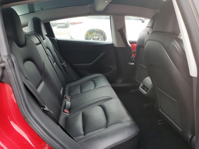 5YJ3E1EB0NF193791 - 2022 TESLA MODEL 3 წითელი ფოტო 10