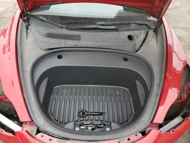 5YJ3E1EB0NF193791 - 2022 TESLA MODEL 3 წითელი ფოტო 11