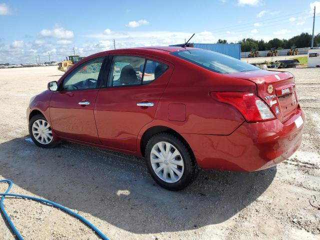 3N1CN7AP0CL941753 - 2012 NISSAN VERSA S RED photo 2