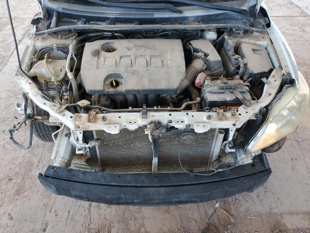 5YFBU4EE9DP207586 - 2013 TOYOTA COROLLA BASE 白色 照片 11