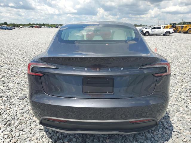 5YJ3E1EA8SF010642 - 2025 TESLA MODEL 3 GRAY photo 6