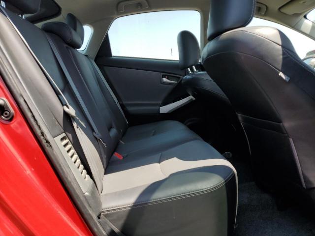 JTDKN3DU3C1539414 - 2012 TOYOTA PRIUS RED photo 10