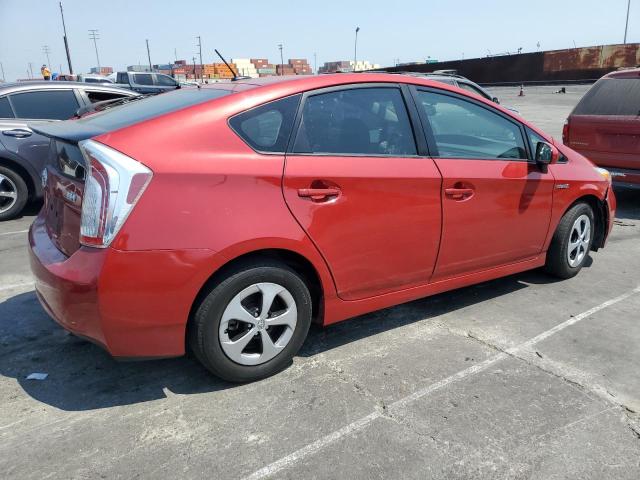 JTDKN3DU3C1539414 - 2012 TOYOTA PRIUS RED photo 3