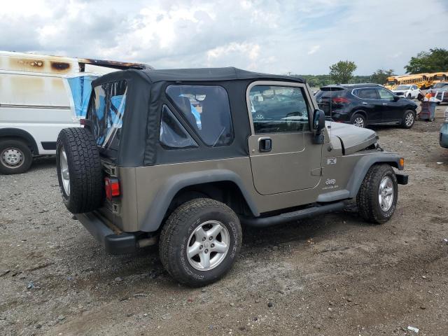 1J4FA39S24P716483 - 2004 JEEP WRANGLER X BEIGE photo 3