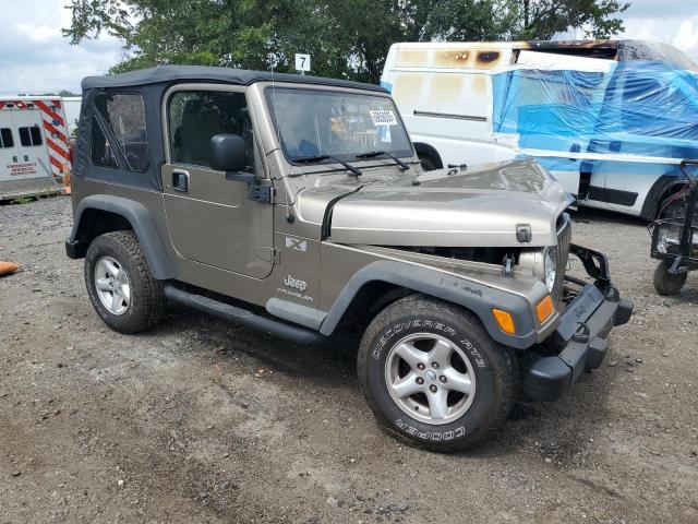 1J4FA39S24P716483 - 2004 JEEP WRANGLER X BEIGE photo 4