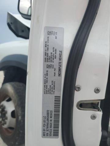 3C7WRNEL6MG640072 - 2021 RAM 5500 WHITE photo 10
