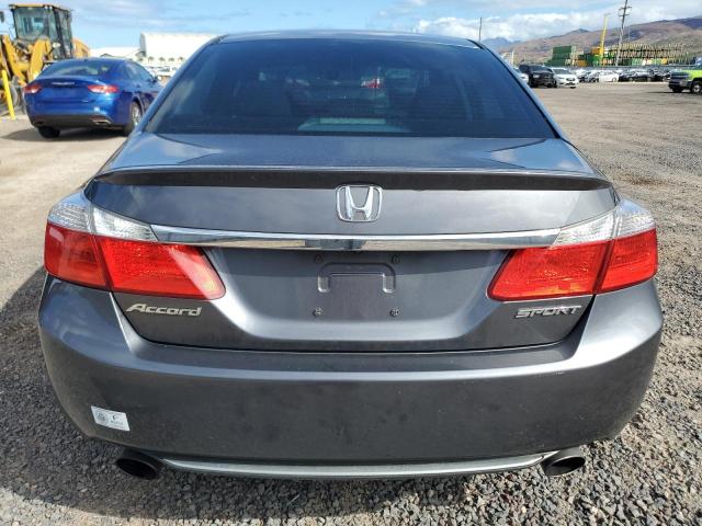 1HGCR2F58DA055895 - 2013 HONDA ACCORD SPORT CHARCOAL photo 6