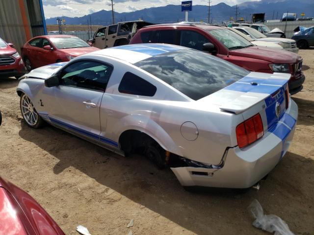 1ZVHT88S795137335 - 2009 FORD MUSTANG SHELBY GT500 SILVER photo 2