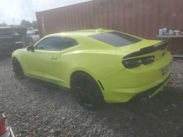 1G1FE1R72K0148471 - 2019 CHEVROLET CAMARO SS YELLOW photo 2