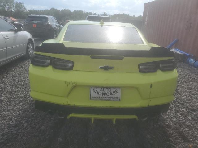 1G1FE1R72K0148471 - 2019 CHEVROLET CAMARO SS YELLOW photo 6