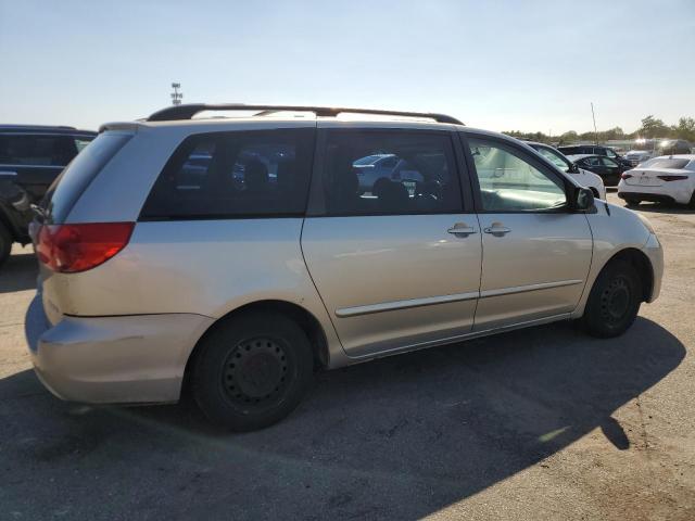 5TDZK23C78S144754 - 2008 TOYOTA SIENNA CE SILVER photo 3