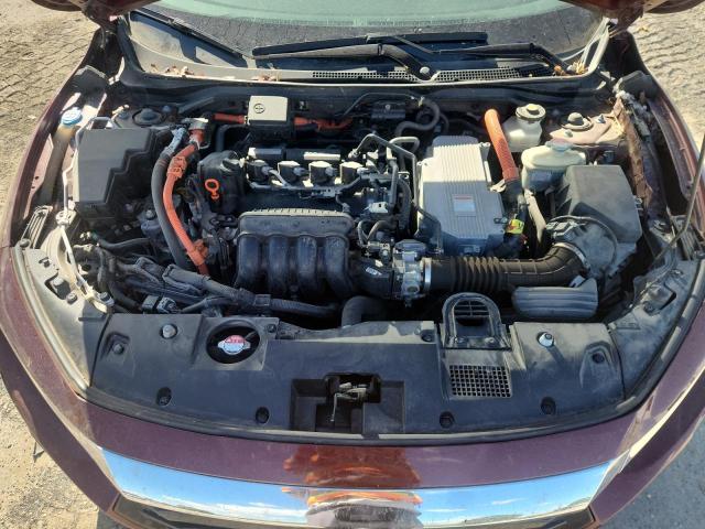 19XZE4F59KE008823 - 2019 HONDA INSIGHT EX მუქწითელი ფოტო 11