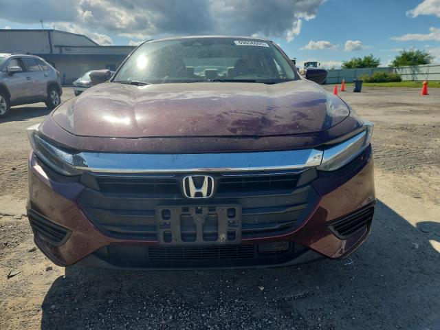 19XZE4F59KE008823 - 2019 HONDA INSIGHT EX მუქწითელი ფოტო 5