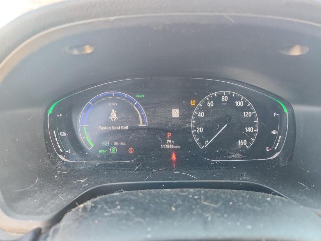 19XZE4F59KE008823 - 2019 HONDA INSIGHT EX მუქწითელი ფოტო 9