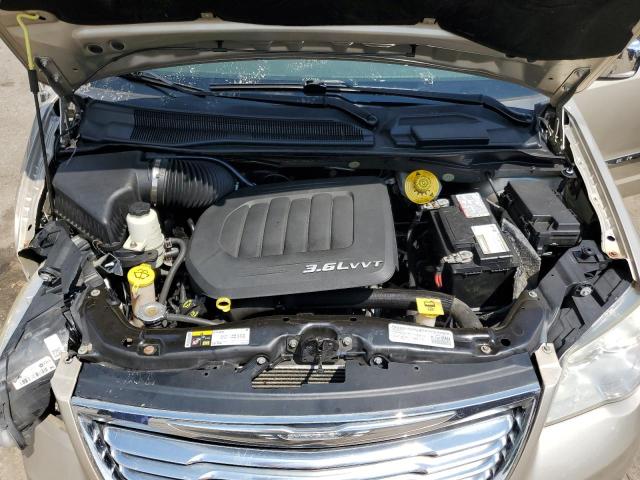 2C4RC1CG0ER285065 - 2014 CHRYSLER TOWN & COU TOURING L TAN photo 12