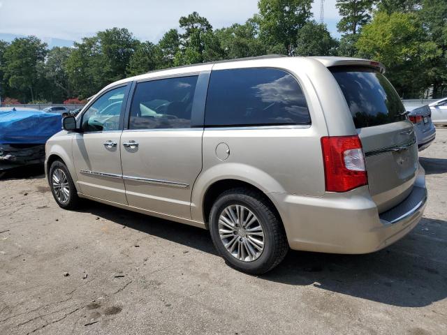 2C4RC1CG0ER285065 - 2014 CHRYSLER TOWN & COU TOURING L TAN photo 2