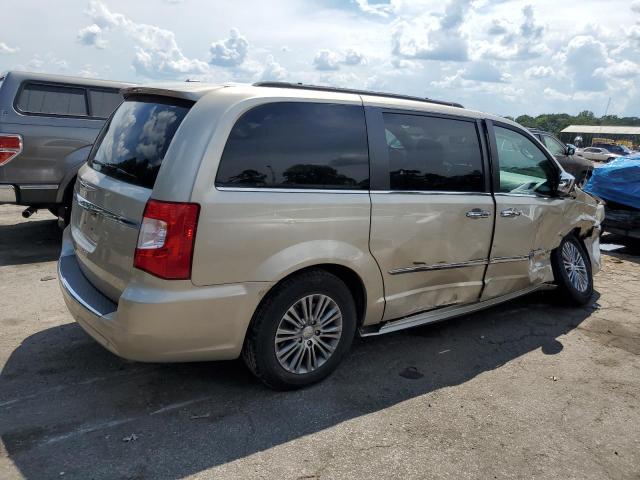 2C4RC1CG0ER285065 - 2014 CHRYSLER TOWN & COU TOURING L TAN photo 3