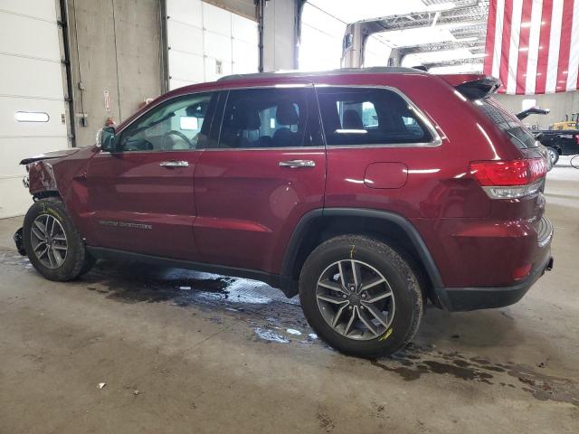 1C4RJFBG7KC667621 - 2019 JEEP GRAND CHER LIMITED Бордовый фото 2