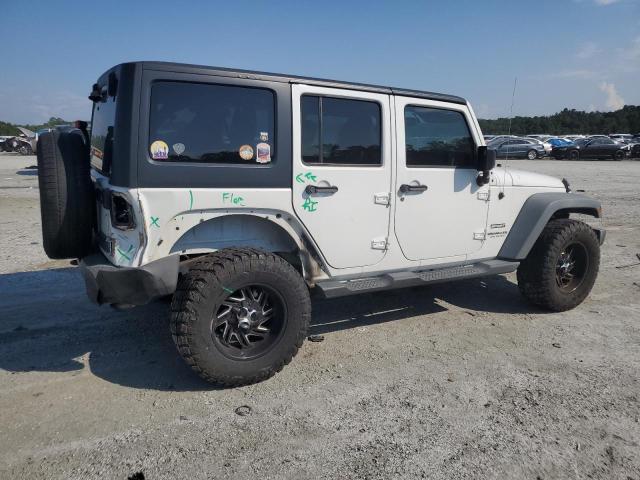 1C4BJWDG6FL652547 - 2015 JEEP WRANGLER U SPORT WHITE photo 3
