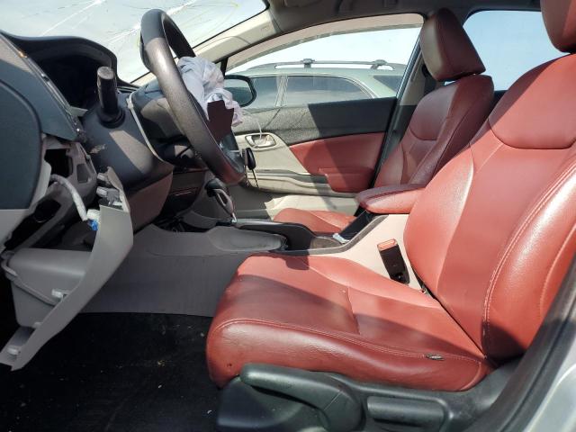 19XFB2F54DE096635 - 2013 HONDA CIVIC LX SILVER photo 7