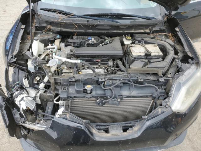 KNMAT2MT5GP638550 - 2016 NISSAN ROGUE S BLACK photo 12