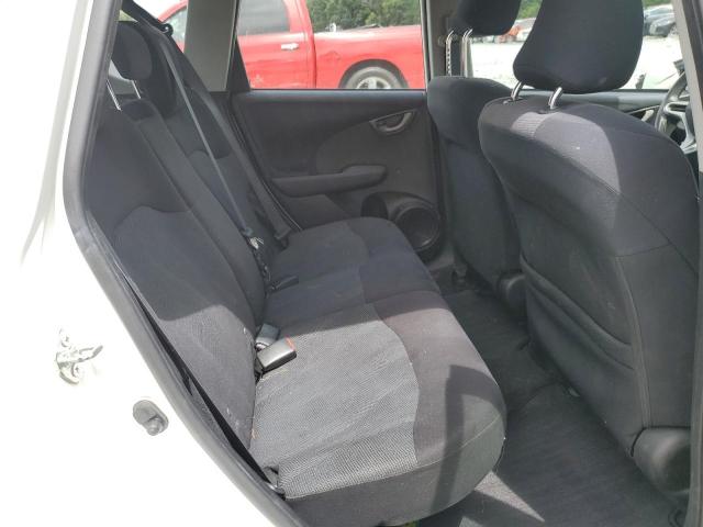 JHMGE8H59BS000521 - 2011 HONDA FIT SPORT WHITE photo 10