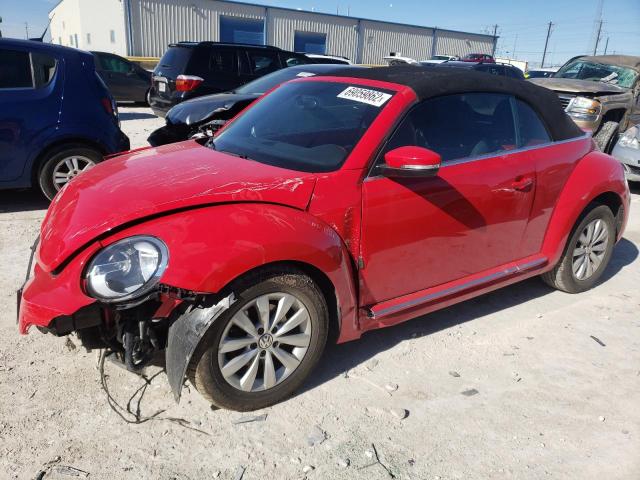 3VW5DAAT5JM516066 - 2018 VOLKSWAGEN BEETLE S RED photo 1