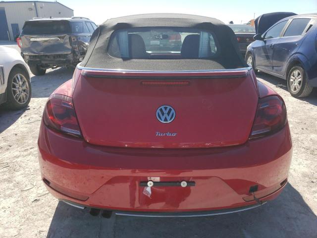 3VW5DAAT5JM516066 - 2018 VOLKSWAGEN BEETLE S RED photo 6