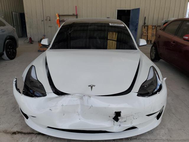 5YJ3E1EA6PF598936 - 2023 TESLA MODEL 3 WHITE photo 5