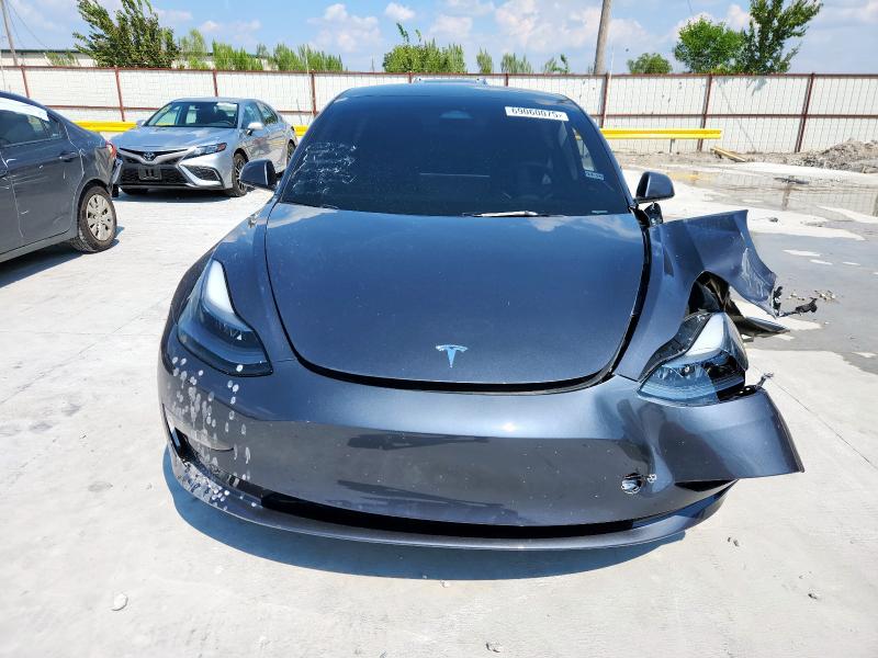 5YJ3E1EA0PF700358 - 2023 TESLA MODEL 3 გრაფიტი ფოტო 5