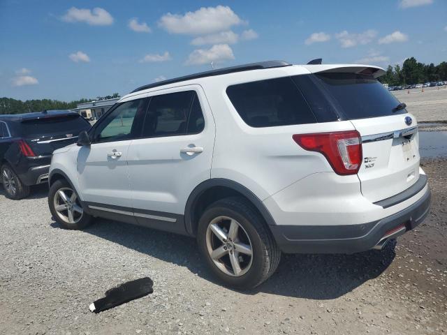 1FM5K7D84JGC62908 - 2018 FORD EXPLORER XLT Blanc photo 2