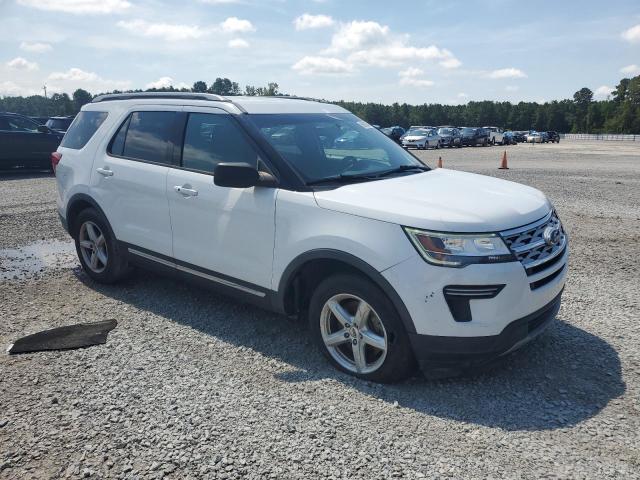 1FM5K7D84JGC62908 - 2018 FORD EXPLORER XLT Blanc photo 4