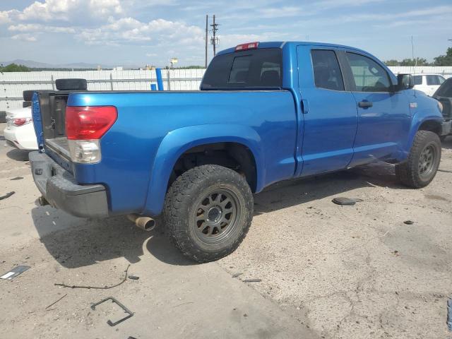 5TBBV54127S450582 - 2007 TOYOTA TUNDRA DOUBLE CAB SR5 BLUE photo 3