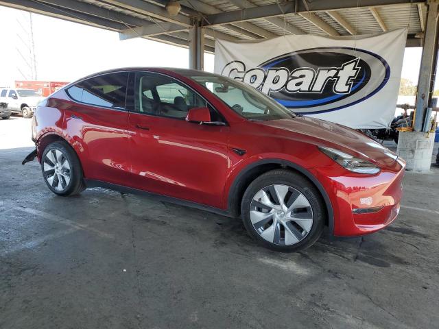 7SAYGDEE6RF031751 - 2024 TESLA MODEL Y 红色 照片 4