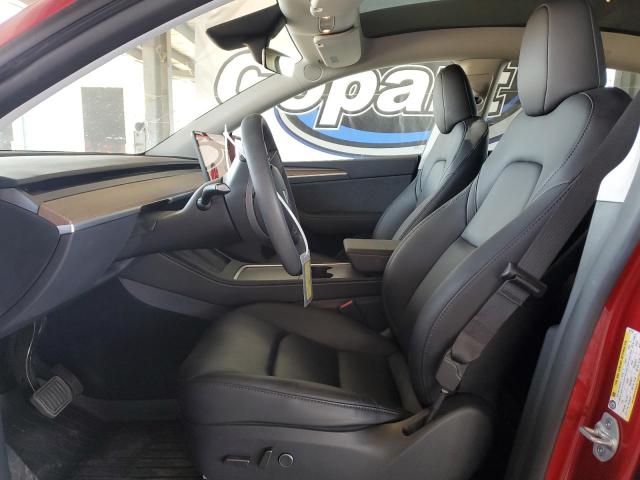 7SAYGDEE6RF031751 - 2024 TESLA MODEL Y 红色 照片 7