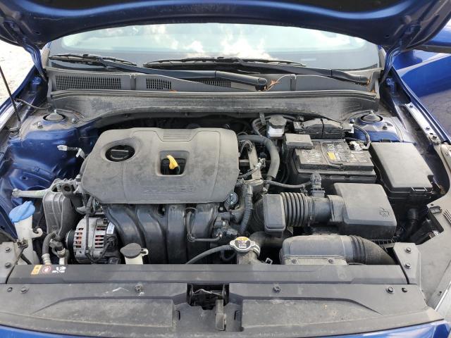 3KPF24AD8ME383227 - 2021 KIA FORTE FE BLUE photo 11