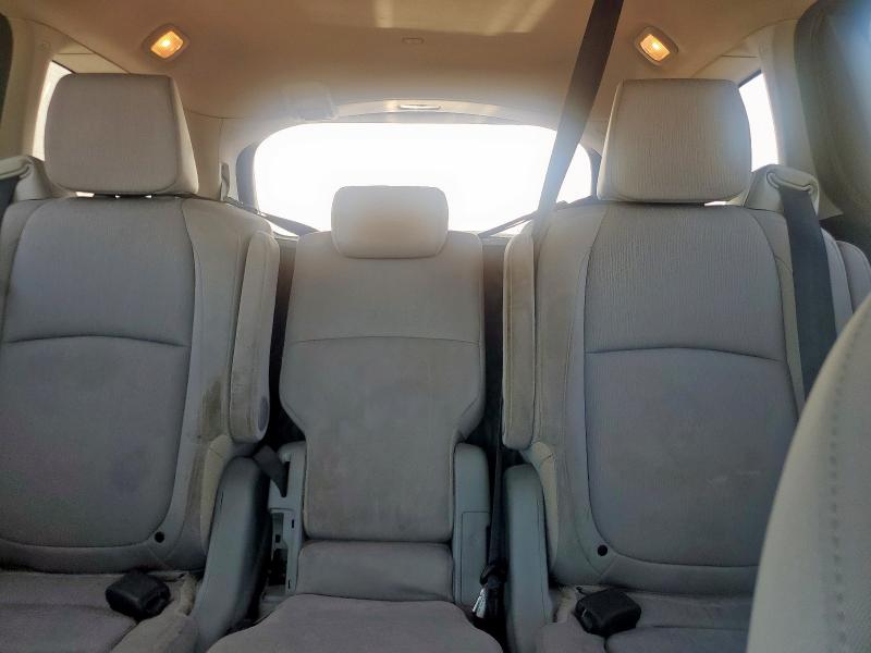 5FNRL6H5XNB012215 - 2022 HONDA ODYSSEY EX BLUE photo 10