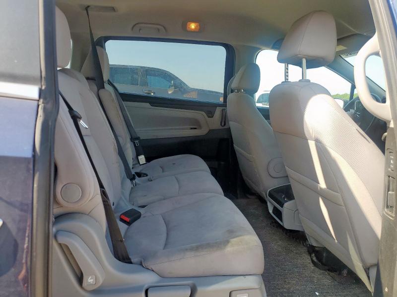 5FNRL6H5XNB012215 - 2022 HONDA ODYSSEY EX BLUE photo 11