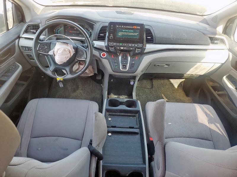 5FNRL6H5XNB012215 - 2022 HONDA ODYSSEY EX BLUE photo 8